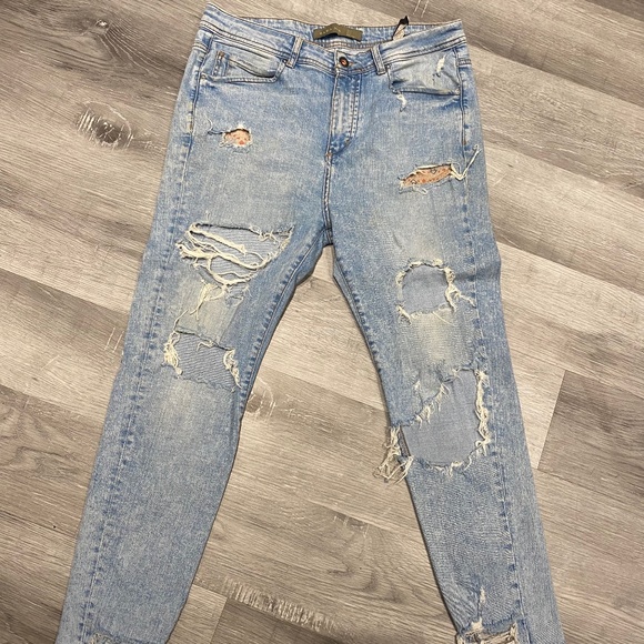 Mens distressed jeans - Picture 1 of 3